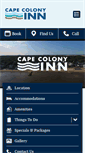 Mobile Screenshot of capecolonyinn.com